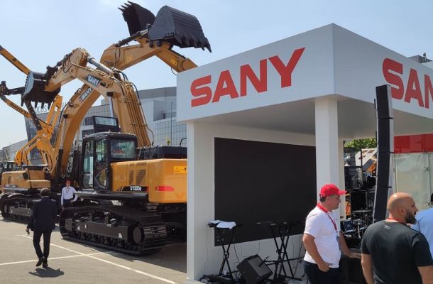 SANY Iberia выделяется на выставке SMOPYC 2023