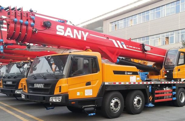 Краны SANY работают в Бразилии