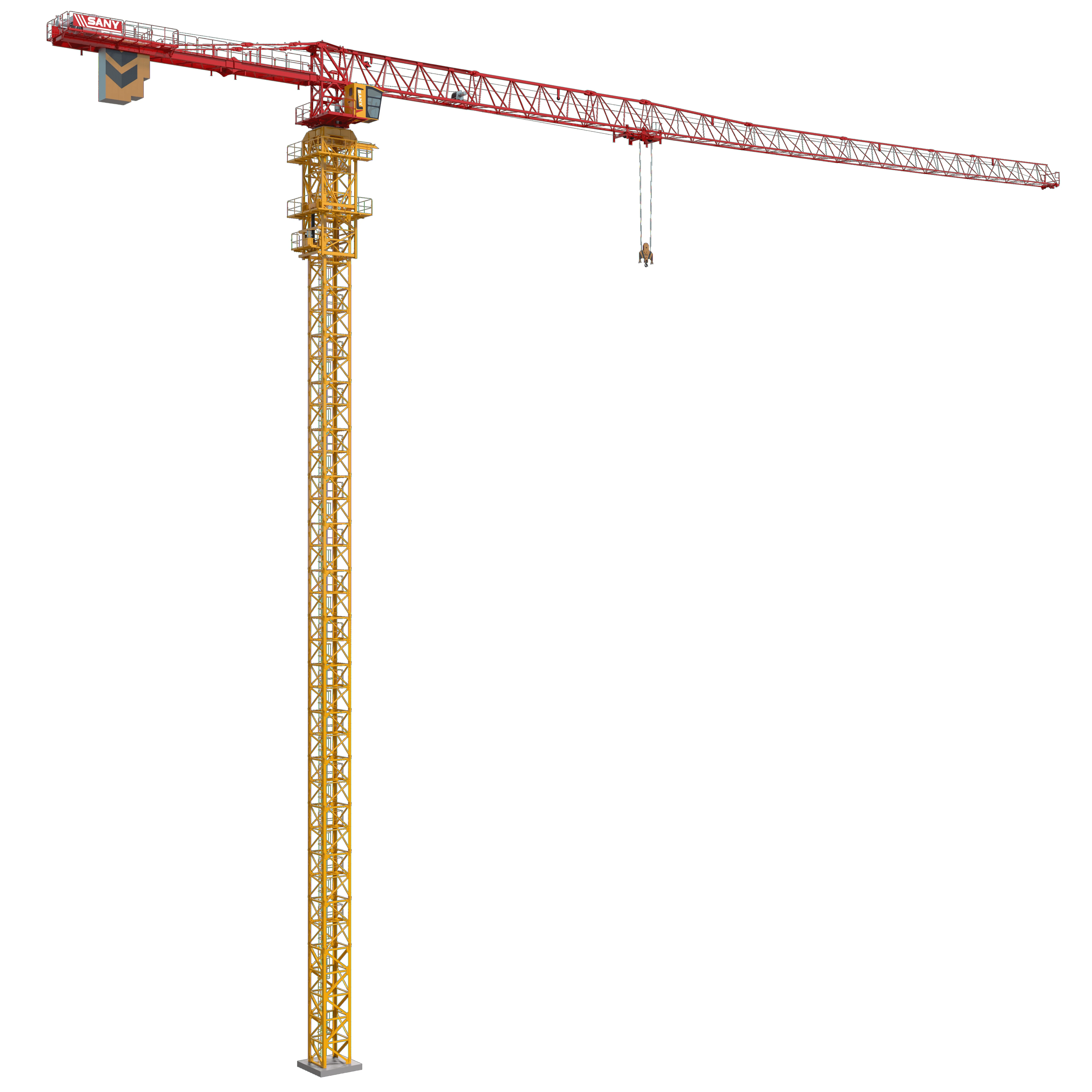 Башенный кран SANY SFT250C (T7520-16)