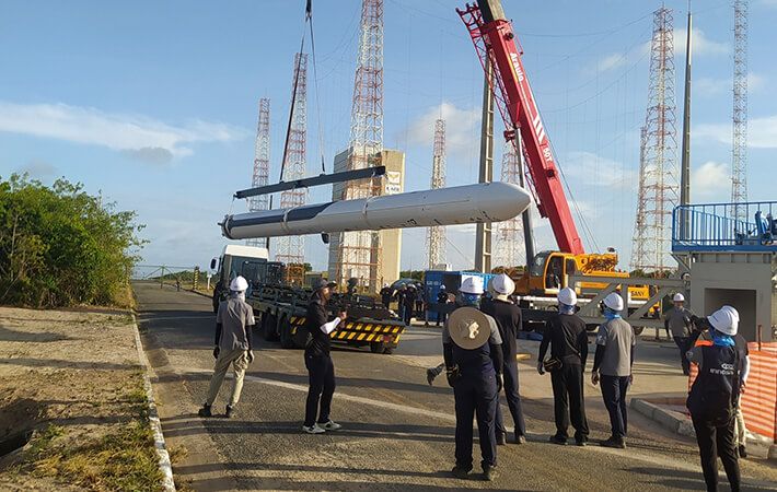 Оборудование SANY используется на бразильском космодроме