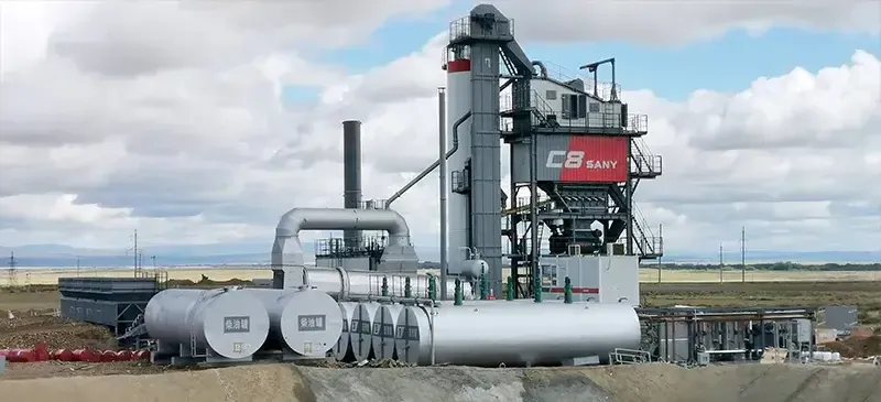 Асфальтобетонные заводы SANY вдохнули новую жизнь в инфраструктуру Казахстана