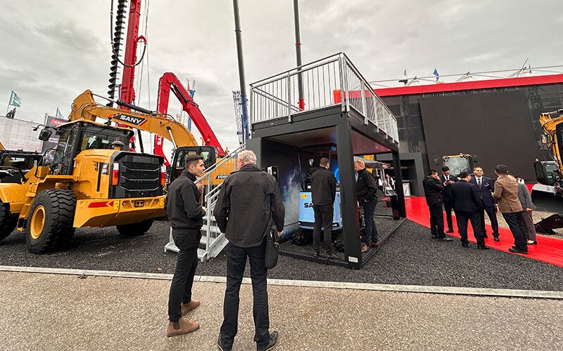 SANY блистала на выставке bauma 2022 в Мюнхене