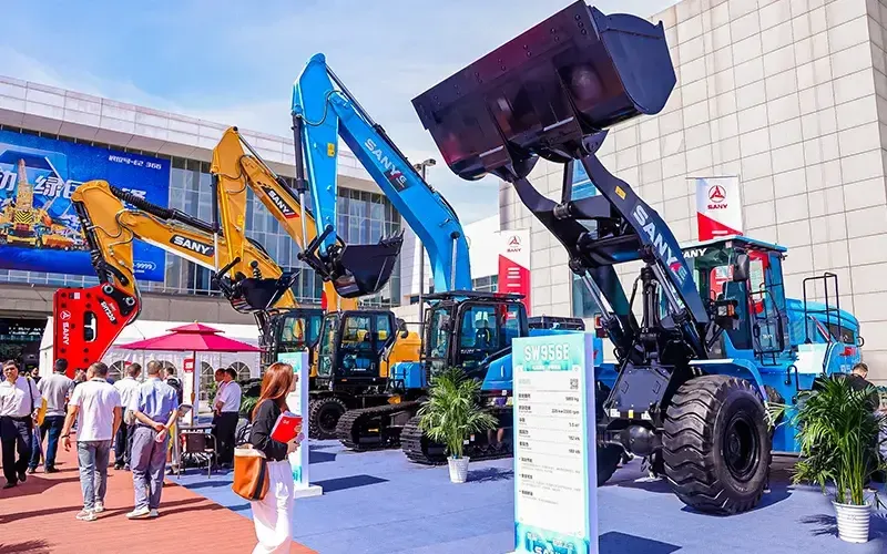 SANY демонстрирует достижения в области "трех трансформаций" на выставке в Пекине