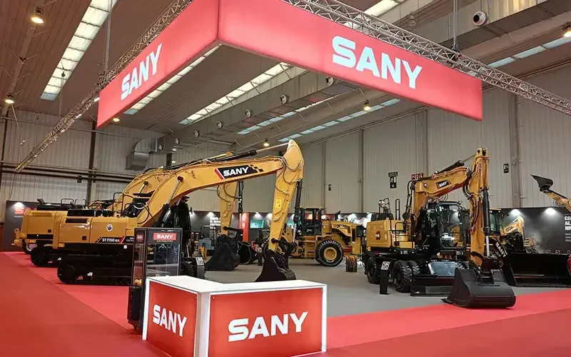 SANY Iberia выделяется на выставке SMOPYC 2023