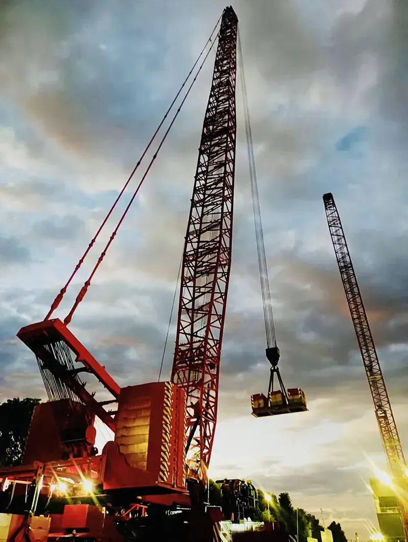 SCL10000 компании SANY прибывает в Чили