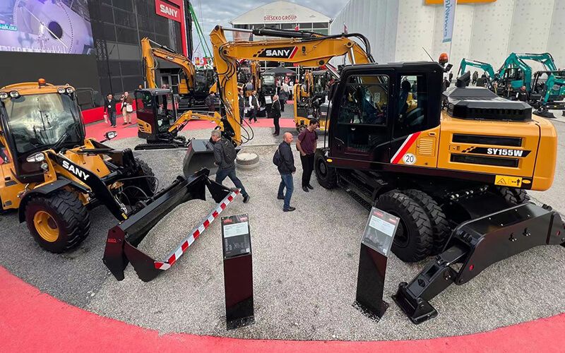 SANY блистала на выставке bauma 2022 в Мюнхене