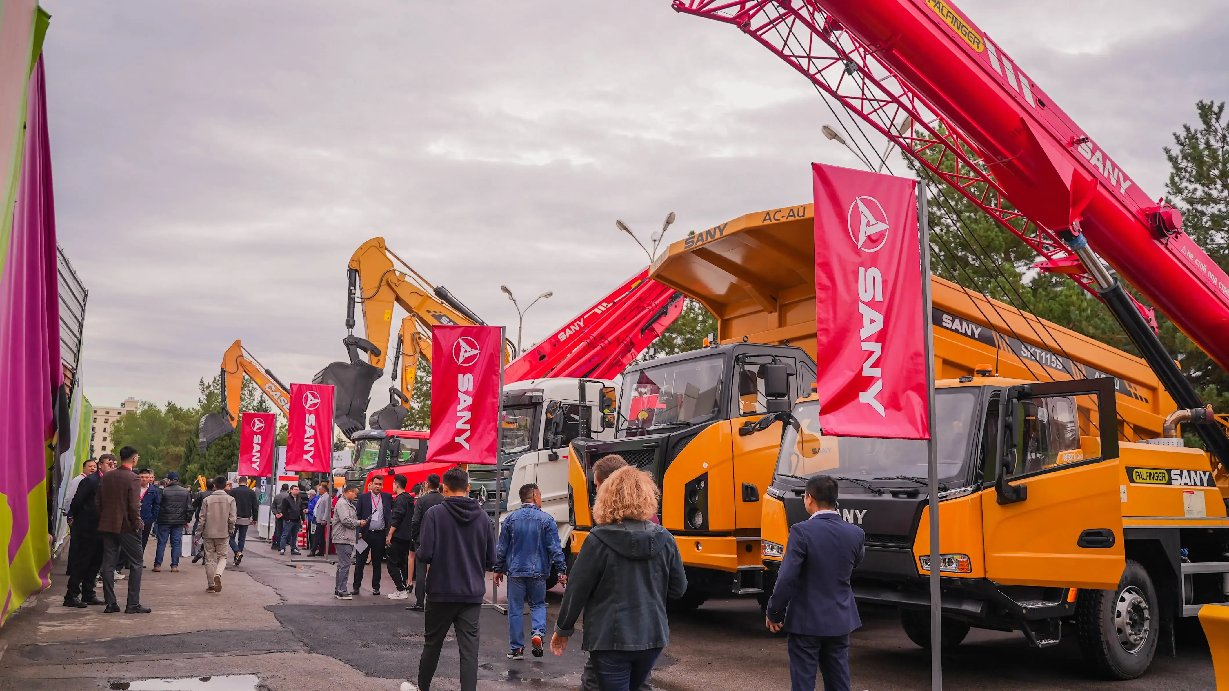 SANY впечатляет на выставке Mining and Metals Central Asia & Kazcomak