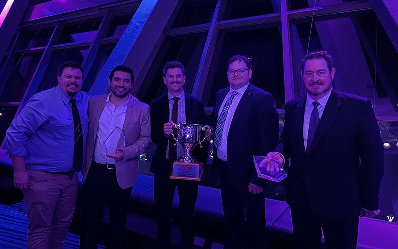 Гусеничный башенный кран SANY SCC8000A выиграл "Кубок памяти Билла Шоу" на выставке CICA Australia