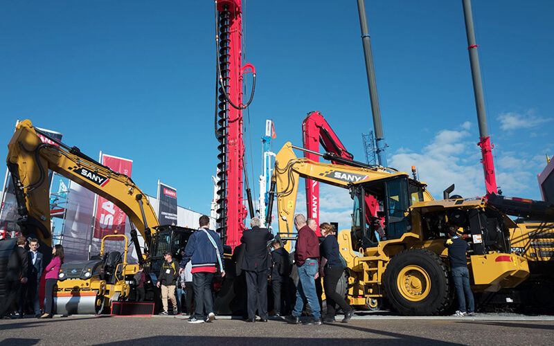 SANY блистала на выставке bauma 2022 в Мюнхене