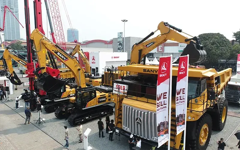 SANY на выставке Construction Indonesia 2023