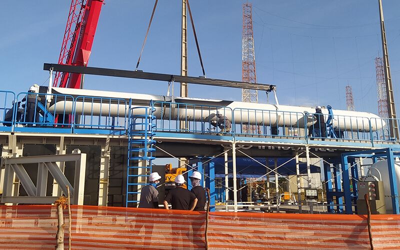 Оборудование SANY используется на бразильском космодроме