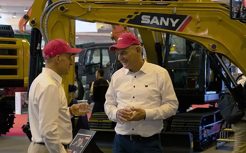 SANY Iberia выделяется на выставке SMOPYC 2023